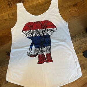 Elephant Graphic Tank